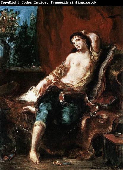 Eugene Delacroix Odalisque